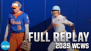 Tennessee vs. Florida: 2025 Women's College World Series | FULL REPLAY