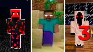  Scary minecraft versions, top 10 | part 3 | Not fake | minecraft mysticism