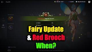 Black Desert Mobile Fairy Update & Red Brooch Upgrade