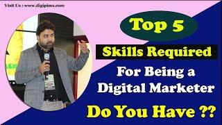 5 Important Skills To Become Digital Marketer | Digital Marketing Skills For A Successful Career