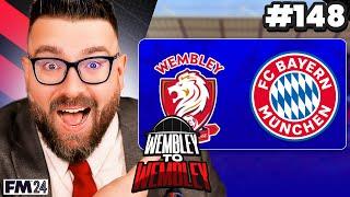 BIG NIGHT AT THE NEW HOME | Part 148 | Wembley FM24 | Football Manager 2024