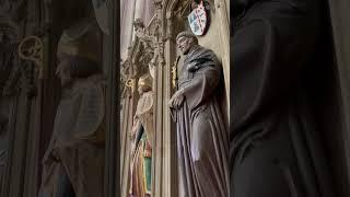 Some nice statues in the cathedral #uk #explore #city #architecture #medival #statue #history #stone