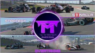 F1 2021 | TTM Social Race USA  | Storming through the field after "S️INALLA"