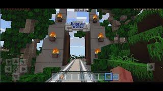 ПЕРВОЕ ПРИКЛЮЧЕНИЕ В ПАРКЕ ЮРСКОГО ПЕРИОДА МАЙНКАФТ. JURASSIC WORLD MINECRAFT