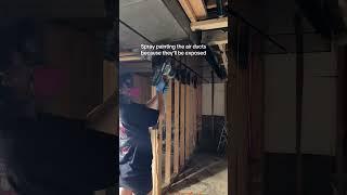 Doing this before drywall goes up so it’s easier