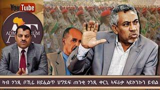 ካብ ጎንጺ ቦኺሩ ዘይፈልጥ ህግደፍ ጠንቂ ጎንጺ ቀርኒ ኣፍሪቃ ኣይኮንኩን ይብል