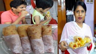 #BengaliVillageVlog/EggRoll/ Easy Egg Roll Recipe/ How To Make Egg Roll