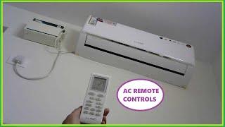 LLOYD AC (Air Conditioner) Remote Control options