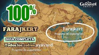 TODOS LOS COFRES DEL DESIERTO FARAJKERT | 100% | Guía rápida