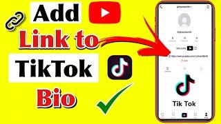 How to Add Link in TikTok Bio | Clickable Website Link on TikTok | How to Add YouTube Link on TikTok