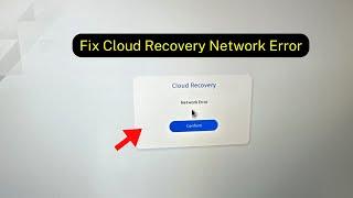 Asus ROG Ally Cloud Recovery Network Error (Quick fix)