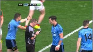 Dublin vs Mayo Semi Final 2015: Michael Darragh MacAuley Black Card