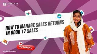 #6 How to Manage Sales Returns in Odoo 17 Sales App | What is Sales Return Called? | Odoo 17 Sales