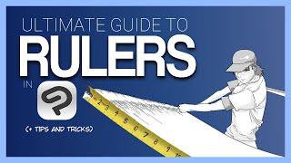 The ULTIMATE GUIDE to Using Rulers in Clip Studio Paint!