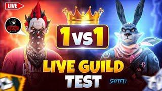 GUILD TEST FOR TEAM SHIFU COME AND JOIN US | Playing With Subscribers | Garena Free Fire |