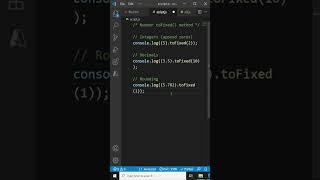 JavaScript Number toFixed() method - JavaScript Tutorial for Beginners