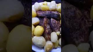 картошка и рыба сом | Виктория Потапова