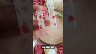 let's make beautiful key chain with resin || RESIN ART || RESIN#shortvideo #shorts #short