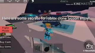 Top secrets in roblox clone tycoon 2 (codes hidden rooms and teleport commands)