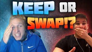 KEEP OR SWAP!? INSANE WAGER VS. JUSTABRO! Madden Mobile