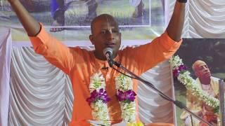 H.G Das gadadhar  prabhuji lecture 1st day 1st april 2018 at Thakkar bappa colony