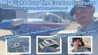 My Flight Over The Everton Stadiums