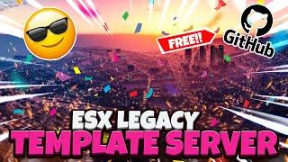 FiveM ESX Legacy Template Server FREE - FERTIGER SERVER | FiveM Server einrichten & erstellen