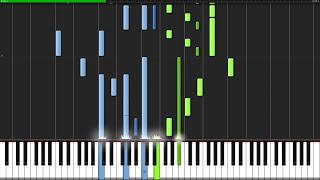 Intro and Victor's Piano Solo - Corpse Bride [Piano Tutorial] (Synthesia) // Marco Tornatore