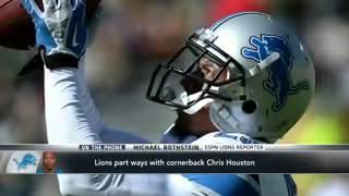 Chris Houston Cut By Detroit Lions