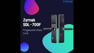 Smart Door Lock Price In Bangladesh | Zymak SDL-700F With Fingerprint Password RFID Card |  9500 TK