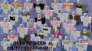  BADDIE/CUTE AESTHETIC SHIRTS CODES ʕ•ᴥ•ʔ