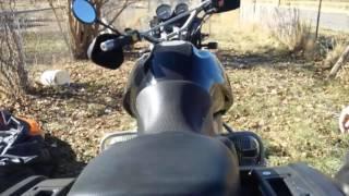 BMW 95 R1100GS start and run