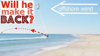 How dangerous is kitesurfing with offshore wind?