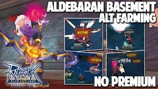 ALT FARMING WITHOUT PREMIUM IN ALDEBARAN BASEMENT - RAGNAROK MOBILE ETERNAL LOVE