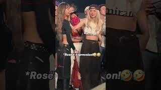 Rosé stops Lisa's dance! #blackpink