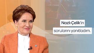 Star TV'de Nazlı Çelik'in sorularını yanıtlıyorum.