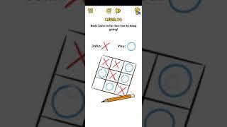 Brain Blow Level 94 | Brain Blow Beat John in tic-tac-toe Answer