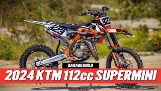 2024 KTM 112cc Supermini Project Bike Garage Build