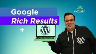 Get Rich Results with free WordPress Plugins! WordMentor Vlog