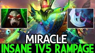 MIRACLE [Morphling] Insane 1v5 Rampage Destroy Pub Game Dota 2