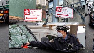 NYC ALTERNATE SIDE PARKING AND STREET SIGNS EXPLAINED.