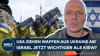 NAHOST ESKALATION USA KNALLHART: Waffenabzug aus der Ukraine ab! Israel jetzt wichtiger als Kiew?