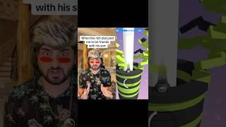 When the rich dad paid me to be friends with his son. #funny #nintendo #happy #funnyvideos