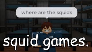 roblox squid games is back