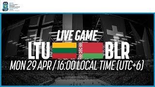 Lithuania vs. Belarus | Full Game | 2019 IIHF Ice Hockey World Championship Division I Group A