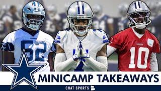 FINAL Cowboys Minicamp Takeaways: Trevon Diggs Injury, Dak Prescott, Joe Milton, Tyler Booker & More