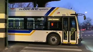 BeeLine Bus: Brand New XDE40 on the W4 to/from Bedford Park