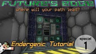 RFtools Auto Endergenic Generator Tutorial with a Compact Wall Design in Future's Edge Modpack