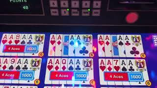 $20,800 Jackpot  Video Poker ️ Super Triple Play Buffalo Creek Casino
