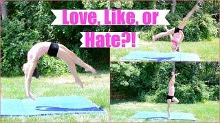 Love, Like, Hate Gymnastics Skill Challenge! Everyday Gymnastics